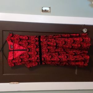 Sour puss bat skull dress